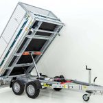 Debon Dreiseitenkipper 180×306 2,6t | E-Pumpe | Gitter