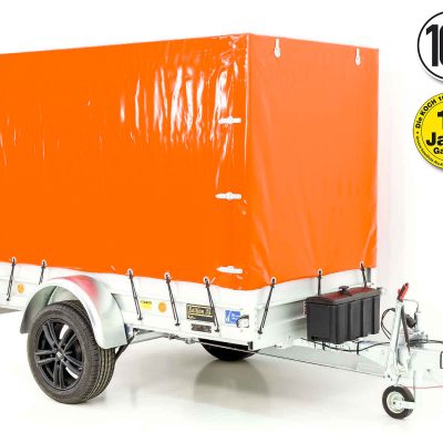 Koch-Anhänger "Edition 35" 125x250cm 1300kg | Typ 4.13 | Hochplane 160cm - Orange